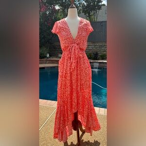 Vici tie front dress